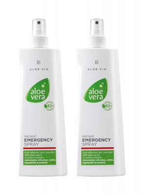 Aloe Vera Emergency Spray 2er-Set by Aloe Via